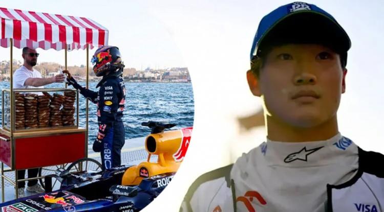 İstanbul d&uuml;nya vitrininde! Formula 1 pilotu Yuki Tsunoda T&uuml;rkiye'ye hayran kaldı