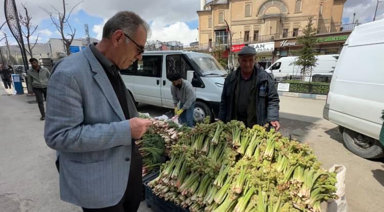 <p><span style="color:#A52A2A"><strong>KARLAR ERİDİK&Ccedil;E ORTAYA &Ccedil;IKMAYA BAŞLADI&nbsp;</strong></span></p>

<p>&nbsp;</p>

<p>Hakkari genelinde kar &ouml;rt&uuml;s&uuml;n&uuml;n hen&uuml;z tamamen kalkmadığına dikkat &ccedil;eken Orhan, mevcut &uuml;r&uuml;nlerin iklimi daha ılıman olan b&ouml;lgelerden getirildiğini belirterek, <strong><em>"Şu an sattığımız u&ccedil;kunlar Derecik il&ccedil;esinden getiriliyor. Orada havalar daha erken ısındığı i&ccedil;in &uuml;r&uuml;n erken olgunlaştı. Y&uuml;ksekova&rsquo;nın y&uuml;ksek kesimlerinde karlar hen&uuml;z tam erimedi. Karlar eridik&ccedil;e buralarda da u&ccedil;kun &ccedil;ıkmaya başlayacak ve bolluk yaşanacak."</em></strong> diye konuştu.</p>
