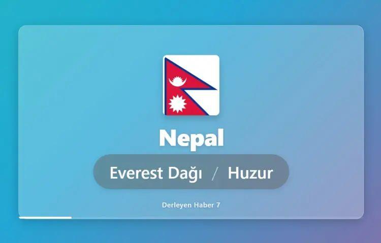 <p>NEPAL DENİNCE İLK AKLA GELEN: EVEREST DAĞI VE HUZUR</p>
