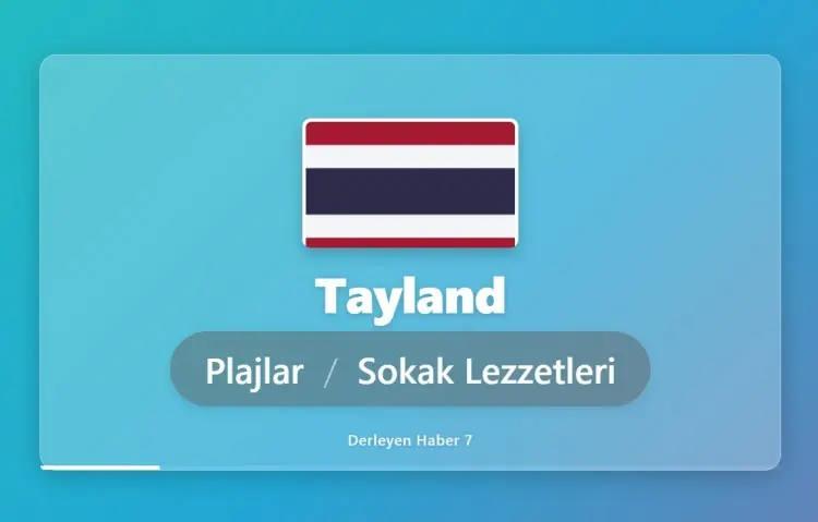 <p>TAYLAND DENİNCE İLK AKLA GELEN BİLGİ: PLAJLAR VE SOKAK LEZZETLERİ</p>
