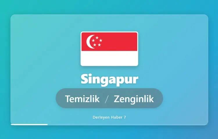 <p>SİNGAPUR DENİNCE İLK AKLA GELEN: TEMİZLİK VE ZENGİNLİK</p>
