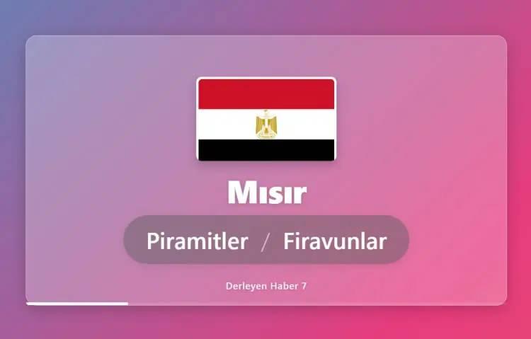 <p>MISIR DENİNCE İLK AKLA GELEN: PİRAMİTLER VE FİRAVUNLAR</p>
