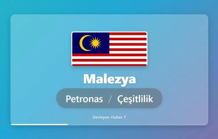 <p>MALEZYA DENİNCE İLK AKLA GELEN: PETRONAS VE &Ccedil;EŞİTLİLİK</p>
