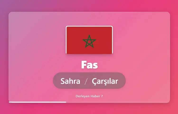 <p>FAS DENİNCE İLK AKLA GELEN: SAHRA VE &Ccedil;ARŞILAR</p>

