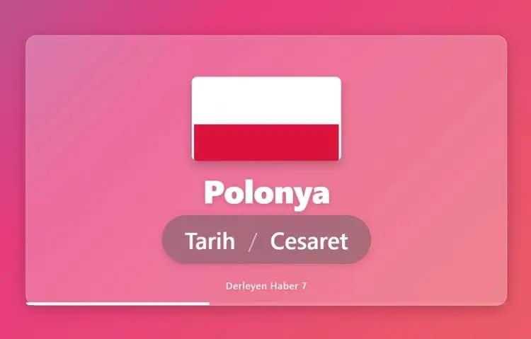 <p>POLONYA DENİNCE İLK AKLA GELEN: TARİH VE CESARET</p>
