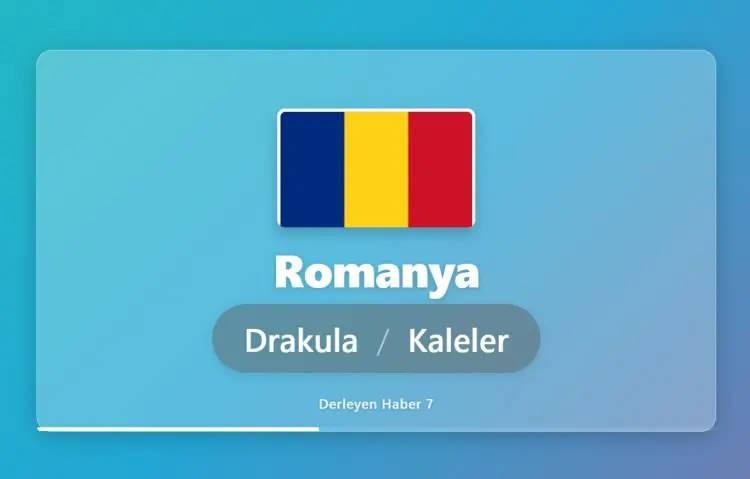 <p>ROMANYA DENİNCE İLK AKLA GELEN: DRAKULA VE KALELER</p>
