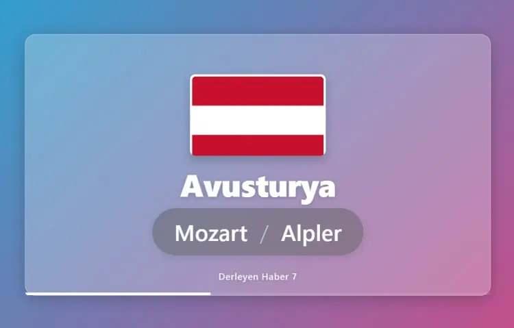 <p>AVUSTURYA DENİNCE İLK AKLA GELEN: MOZART VE ALPLER</p>
