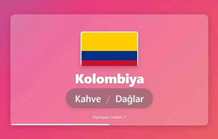 <p>KOLOMBİYA DENİNCE İLK AKLA GELEN: KAHVE VE DAĞLAR</p>
