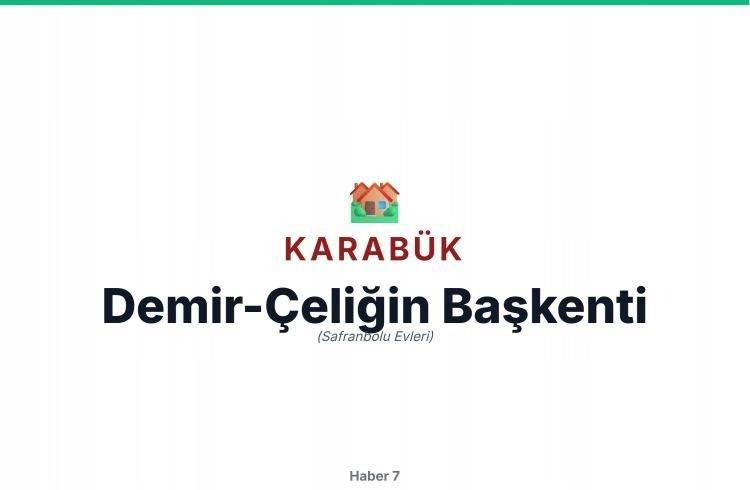 <p>KARAB&Uuml;K</p>
