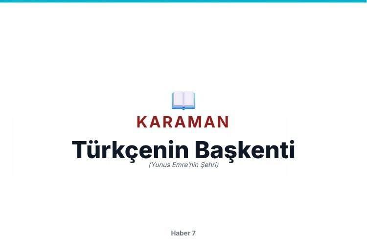 <p>KARAMAN</p>
