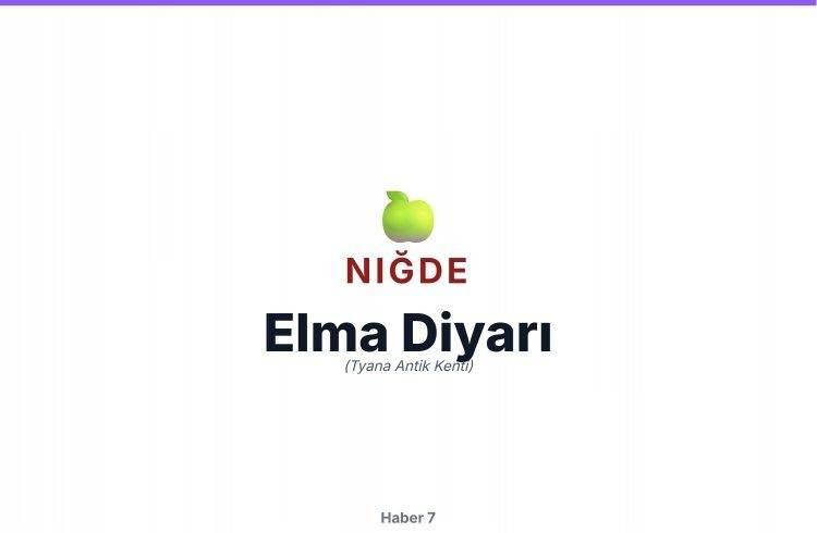 <p>NİĞDE</p>
