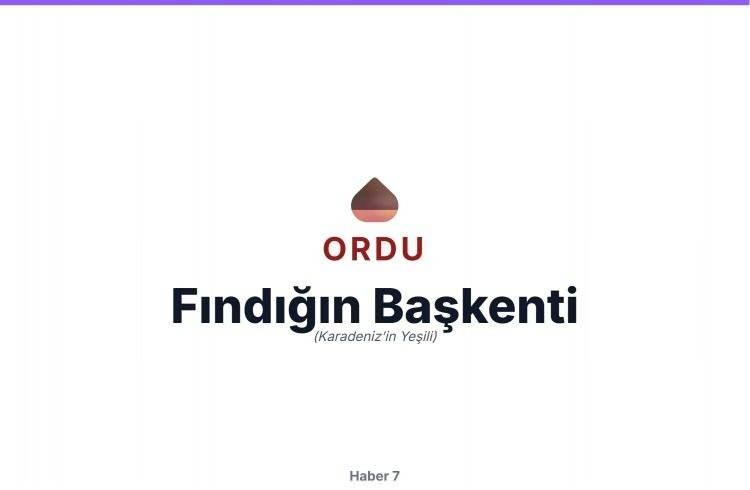 <p>ORDU</p>
