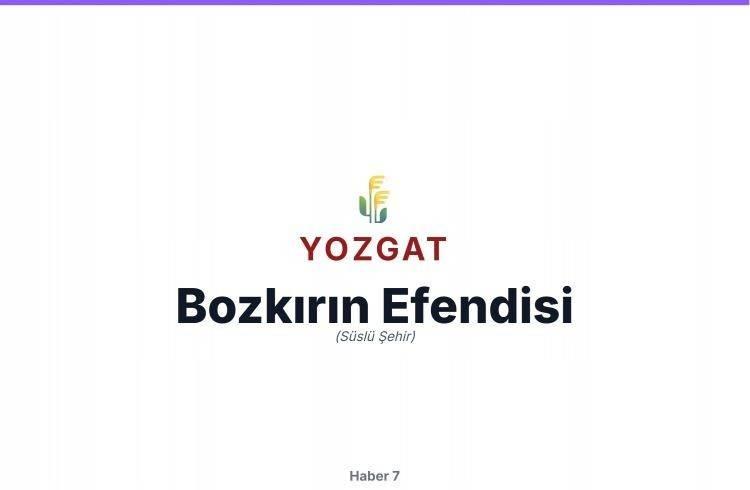 <p>YOZGAT</p>
