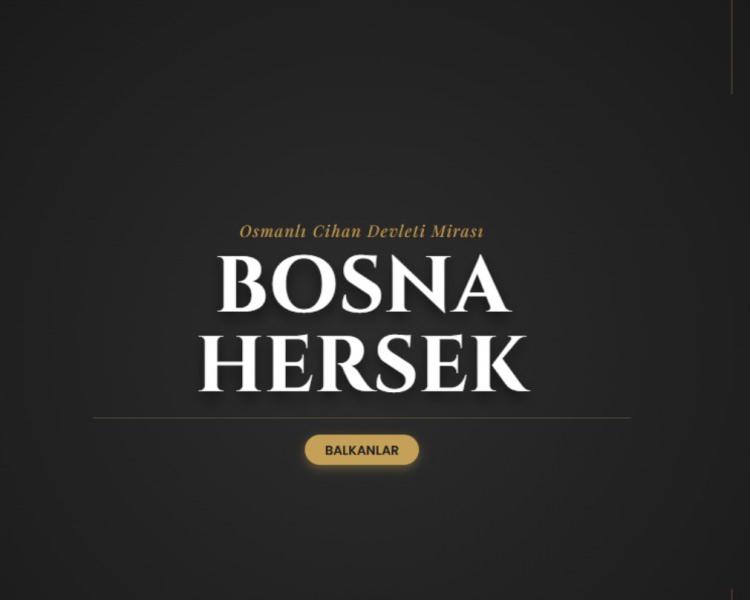 <p><span style="color:#B22222"><strong>BOSNA HERSEK&nbsp;</strong></span></p>
