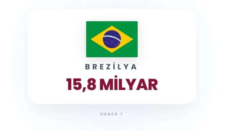 <p><strong>14)&nbsp; BREZİLYA</strong></p>
