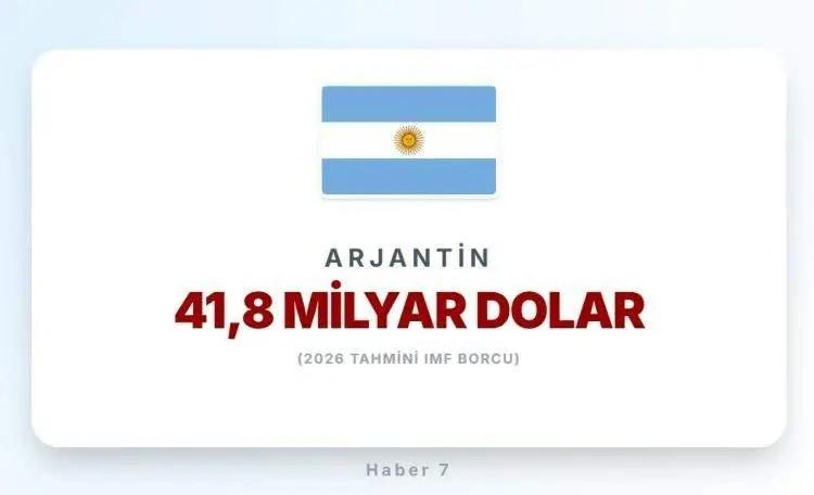 <p><span style="color:inherit"><span style="color:rgb(178, 34, 34)"><strong>1)&nbsp; ARJANTİN</strong></span></span></p>

<p>&nbsp;</p>
