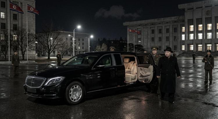 <p><span style="color:#B22222"><strong>2. KİM JONG-UN (KUZEY KORE)</strong></span></p>

<p>Model: Mercedes-Maybach S600 Pullman Guard.</p>

<p>Temin: BM yaptırımlarına rağmen farklı &uuml;lkeler &uuml;zerinden gizlice temin edilmiştir.</p>

<p>Teknik &Ouml;zellikler: 6,4 metre uzunluğunda, 5.5L &ccedil;ift turbo V12 motor, 517 beygir g&uuml;&ccedil;.</p>

<p>G&uuml;venlik ve Değer: Saldırı t&uuml;feği mermilerine dayanıklıdır; değeri yaklaşık 1,6 milyon dolardır.</p>
