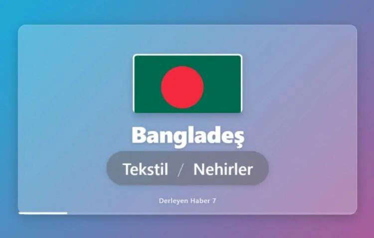 <p><span style="color:#B22222"><strong>BANGLADEŞ&nbsp;</strong></span></p>
