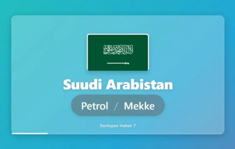 <p><span style="color:#B22222"><strong>SUUDİ ARABİSTAN&nbsp;</strong></span></p>
