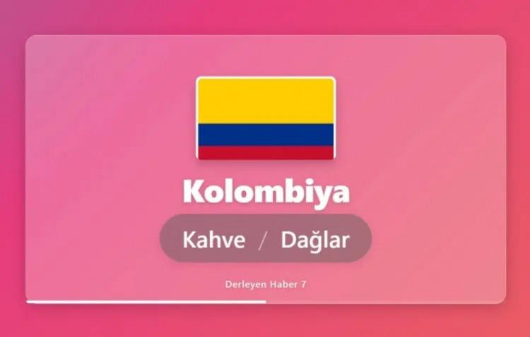 <p><span style="color:#B22222"><strong>KOLOMBİYA</strong></span></p>
