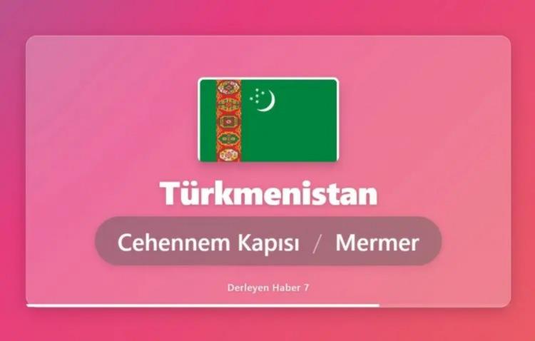 <p><span style="color:#B22222"><strong>T&Uuml;RKMENİSTAN</strong></span></p>
