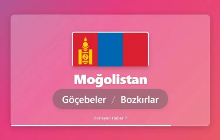 <p><span style="color:#B22222"><strong>MOĞOLİSTAN</strong></span></p>

