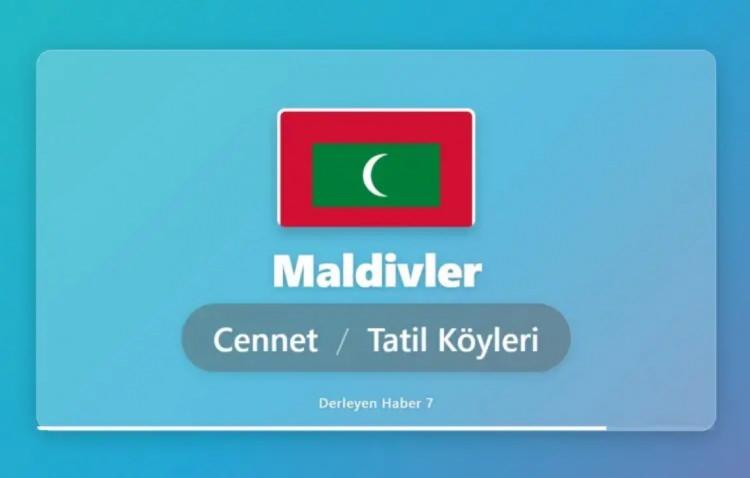 <p><span style="color:#B22222"><strong>MALDİVLER</strong></span></p>
