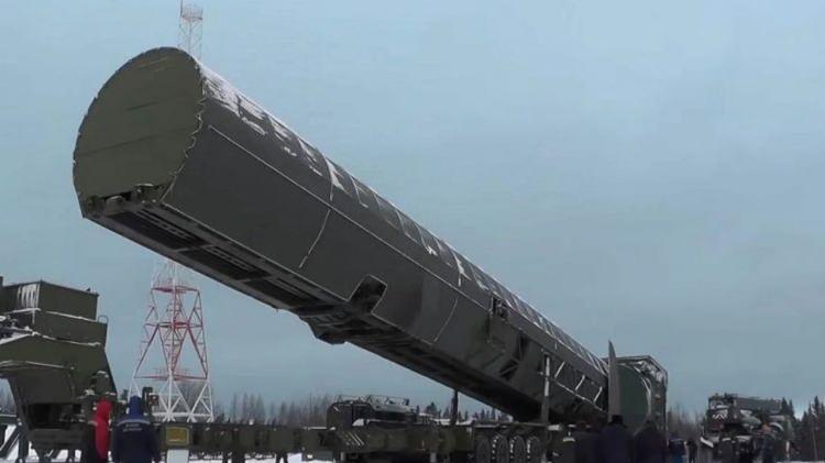 <p><strong>RUSYA &ndash; RS-28 SARMAT (SATAN II) 18.000 KM</strong></p>

<p>&nbsp;</p>
