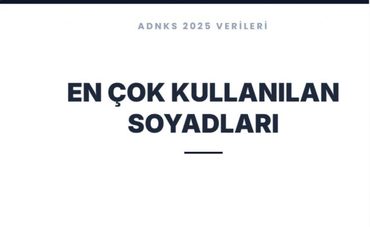 <p><span style="color:#B22222"><strong>EN &Ccedil;OK KULLANILAN SOYADLARI&nbsp;</strong></span></p>
