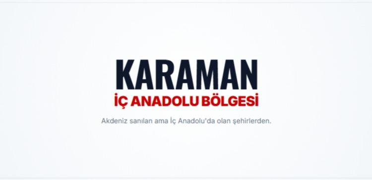 <p><strong>KARAMAN</strong></p>

<p>&nbsp;</p>
