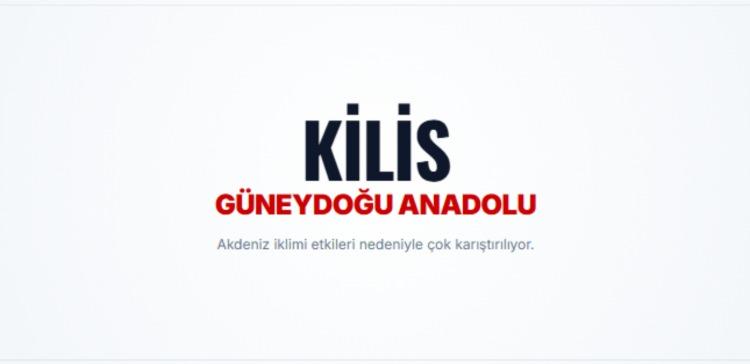 <p><strong>KİLİS</strong></p>

<p>&nbsp;</p>
