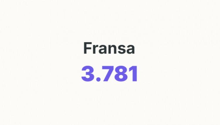 <p><span style="color:#B22222"><strong>FRANSA</strong></span></p>
