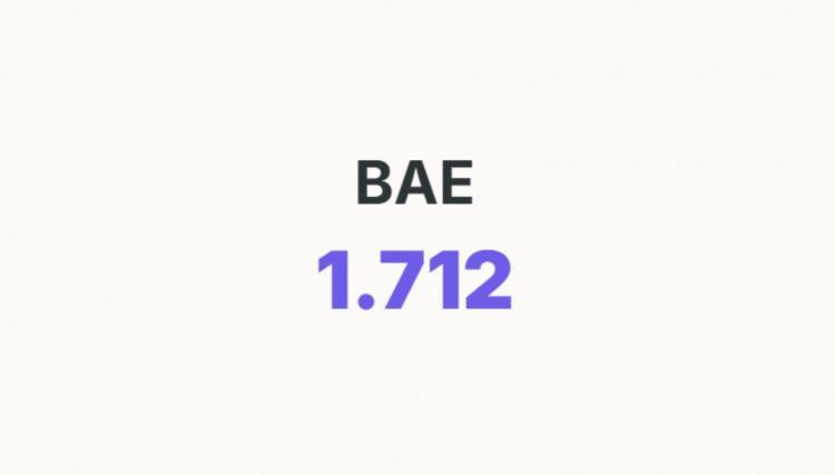 <p><span style="color:#B22222"><strong>BAE</strong></span></p>
