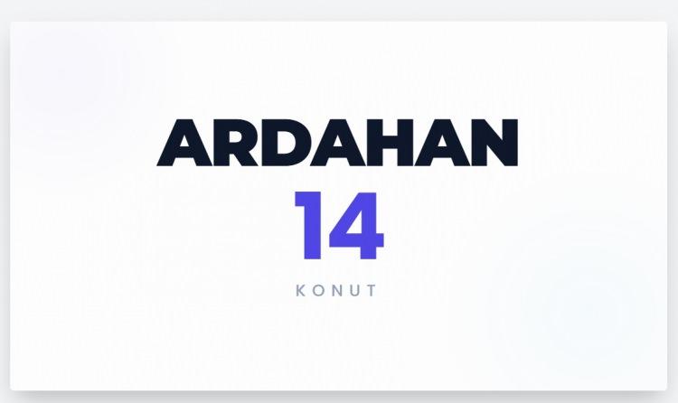 <p><span style="color:#B22222"><strong>ARDAHAN</strong></span></p>
