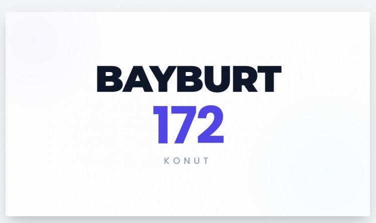 <p><span style="color:#B22222"><strong>BAYBURT&nbsp;</strong></span></p>
