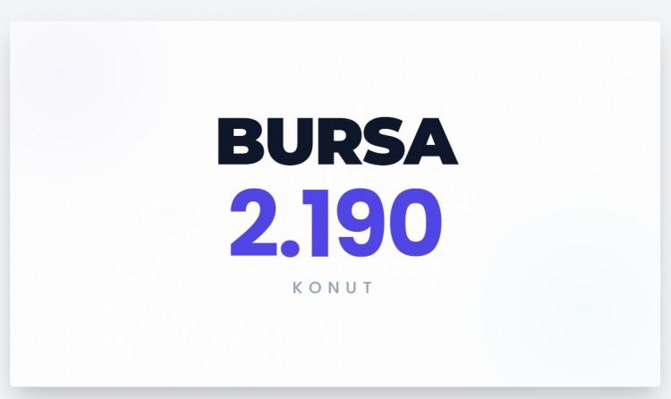 <p><span style="color:#B22222"><strong>BURSA</strong></span></p>
