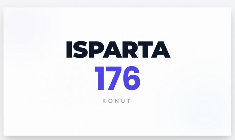 <p><span style="color:#B22222"><strong>ISPARTA</strong></span></p>
