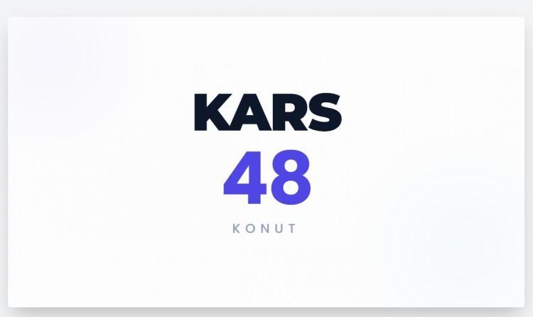 <p><span style="color:#B22222"><strong>KARS</strong></span></p>
