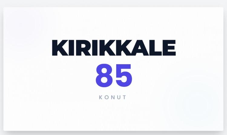 <p><span style="color:#B22222"><strong>KIRIKKALE</strong></span></p>
