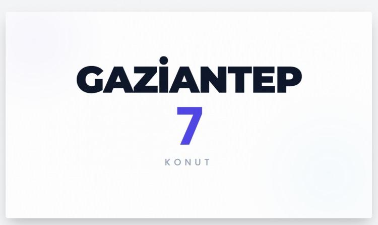 <p><span style="color:#B22222"><strong>GAZİANTEP</strong></span></p>
