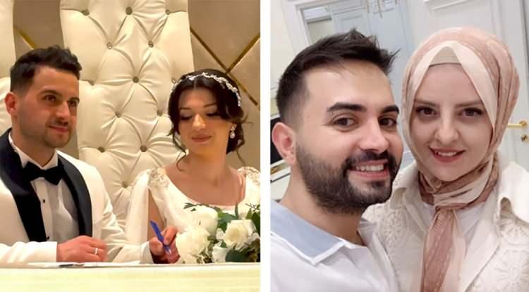 Kadir Ezildi'nin kardeşi evlendi: Eşi d&uuml;ğ&uuml;ne beyazlar i&ccedil;inde geldi!