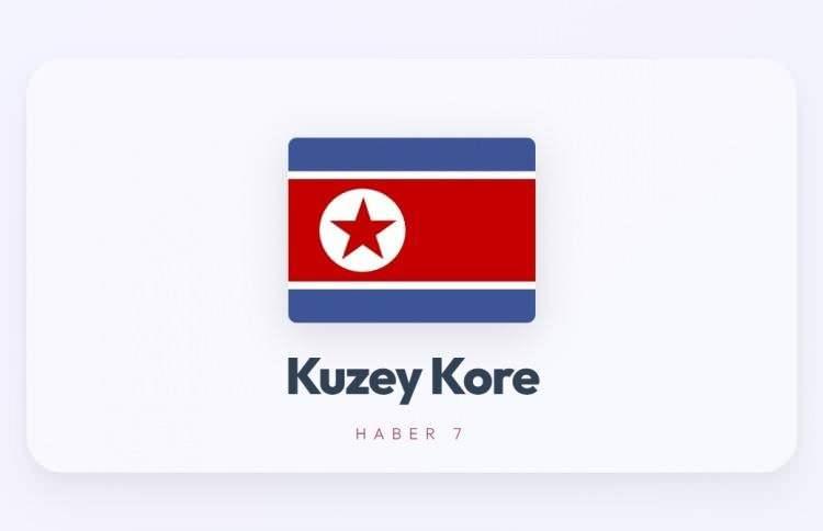 <p><span style="color:#B22222"><strong>KUZEY KORE</strong></span></p>
