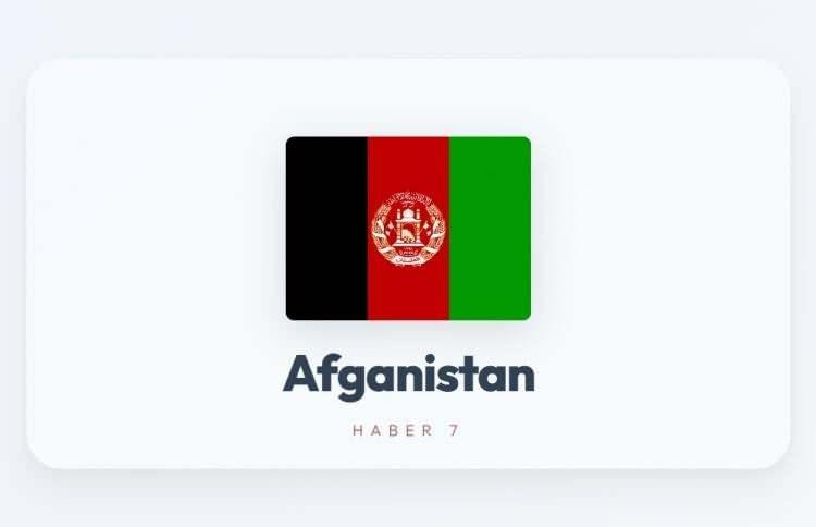 <p><span style="color:#B22222"><strong>AFGANİSTAN</strong></span></p>
