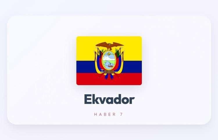 <p><span style="color:#B22222"><strong>EKVADOR</strong></span></p>
