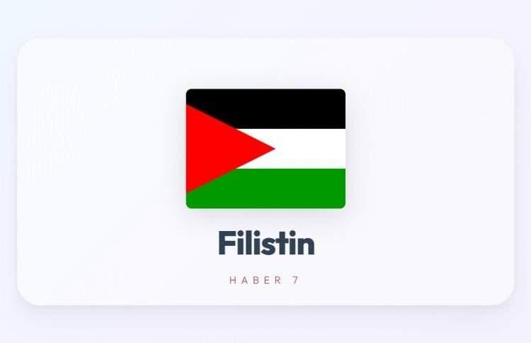 <p><span style="color:#B22222"><strong>FİLİSTİN</strong></span></p>
