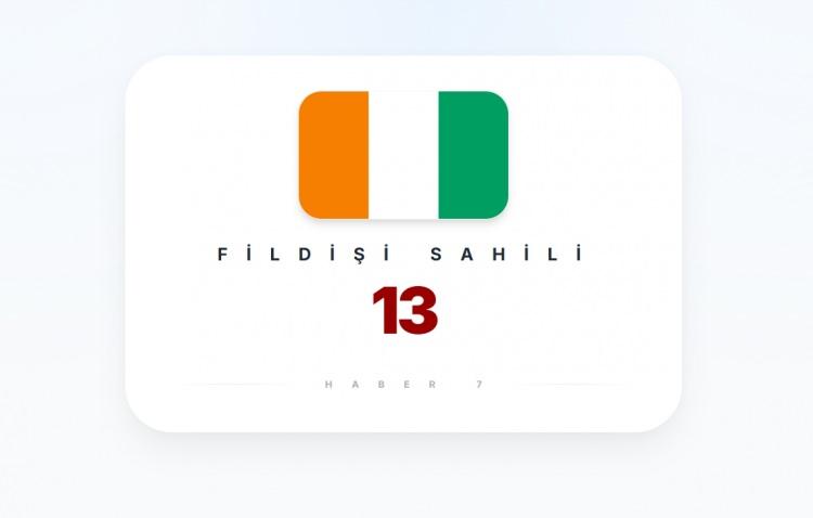 <p><span style="color:#B22222"><strong>FİLDİŞİ SAHİLİ</strong></span></p>
