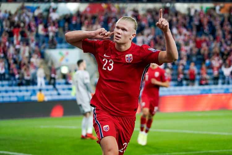 <p>13 - Erling Haaland</p>

<p>&nbsp;</p>
