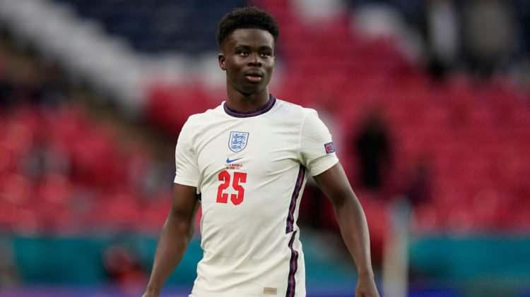 <p>31 - Bukayo Saka</p>

<p>&nbsp;</p>
