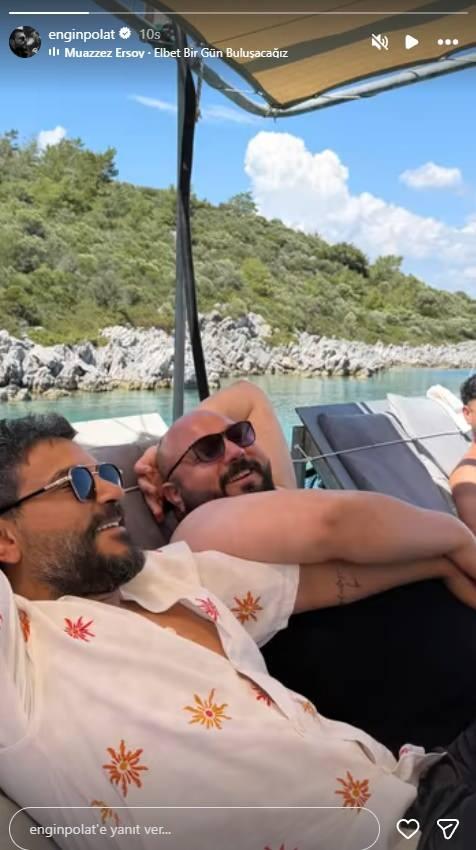 <p><span style="color:#B22222"><strong>"ELBET BİR G&Uuml;N KAVUŞACAĞIZ"</strong></span></p>

<p>Can Polat'la bir fotoğrafını paylaşan Engin Polat, Muazzez Ersoy'dan 'Elbet bir g&uuml;n bulaşacağız' şarkısını ekledi.</p>
