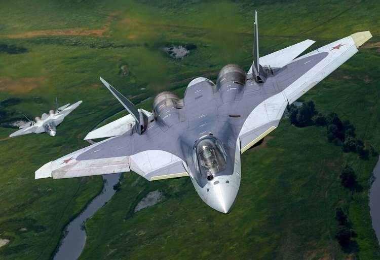 <p><span style="color:#B22222"><strong>3)&nbsp; SUKHOI SU-57 FELON&nbsp; &nbsp;|&nbsp; &nbsp;RUSYA</strong></span></p>
